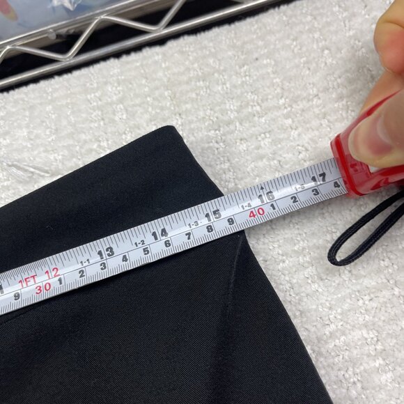 Joseph Ribkoff Wide Leg Trousers Black Pants Metal Stud Detailing Wom Size 6 - Picture 7 of 15